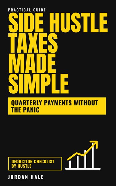 Side Hustle Taxes Made Simple by Jordan Hale, book cover