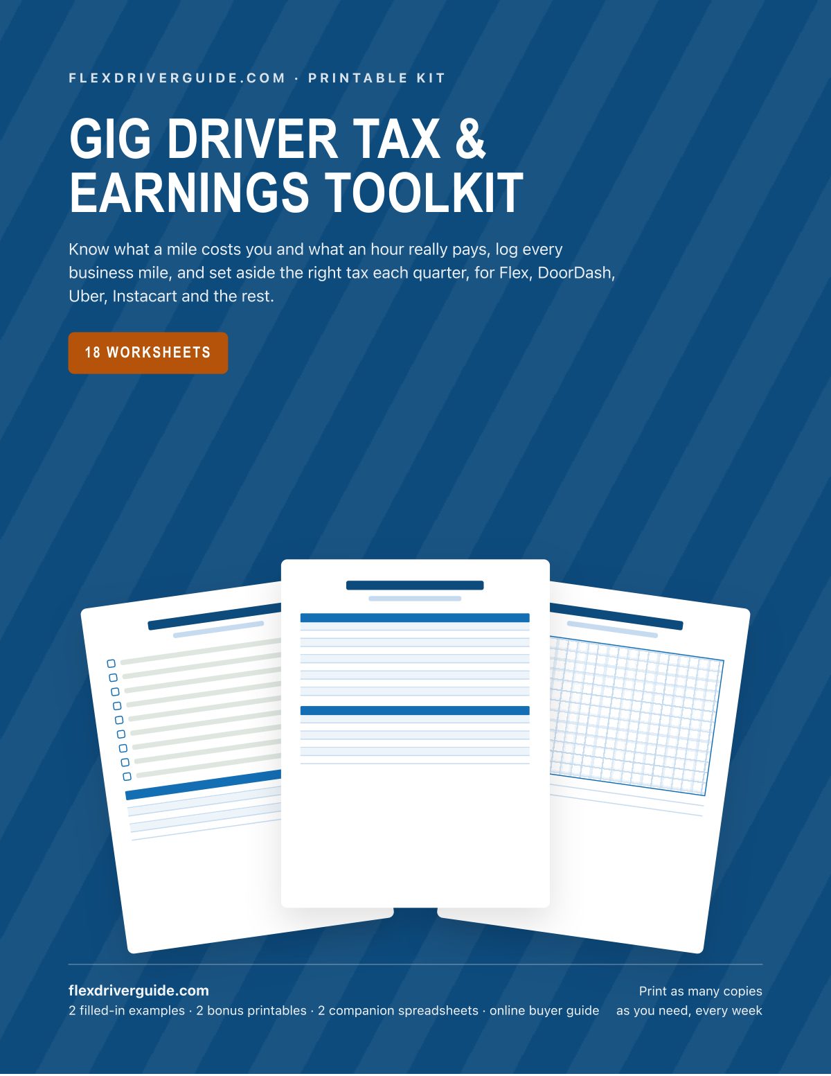 Gig Driver Tax & Earnings Toolkit cover